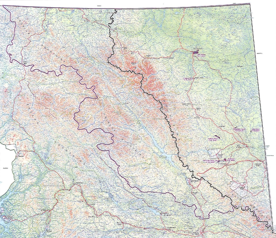 Indigenous Map Treaty 8-2