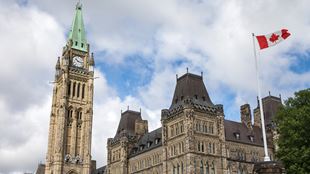 Parliament Canada Flag