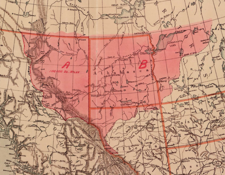 Indigenous Map Treaty 8-1